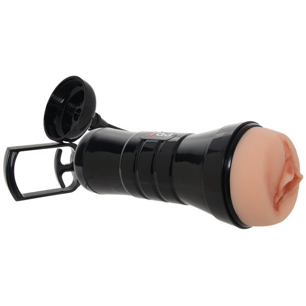 PDX Wet Pussies Super Sucker XXL Stroker in Light