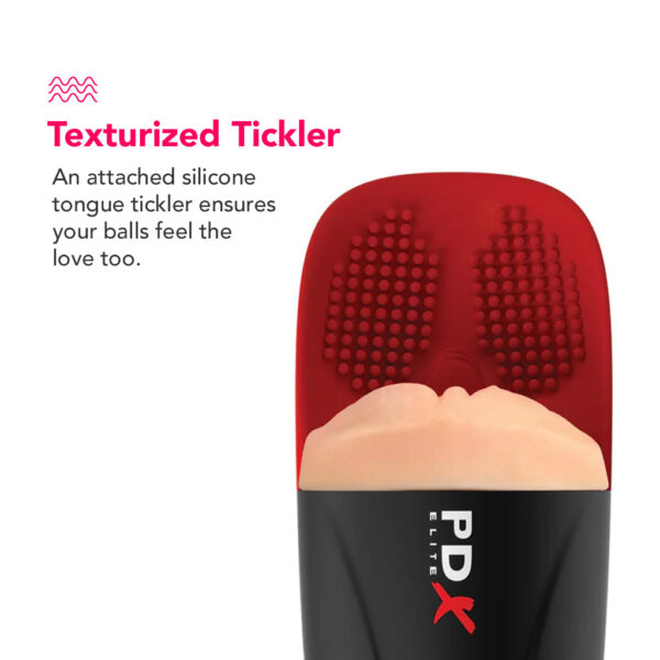 PDX Elite Fap-O-Matic Pro XL Suction Stroker in Light