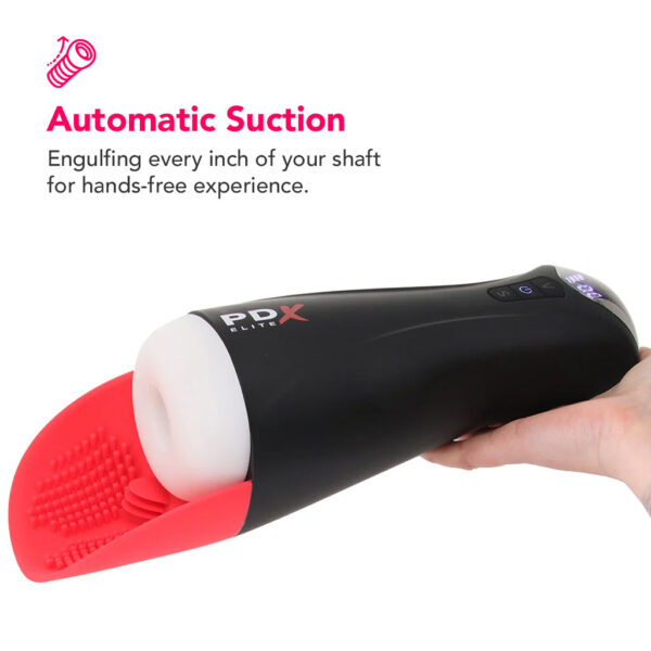 PDX Elite Fap-O-Matic Pro XL Suction Stroker
