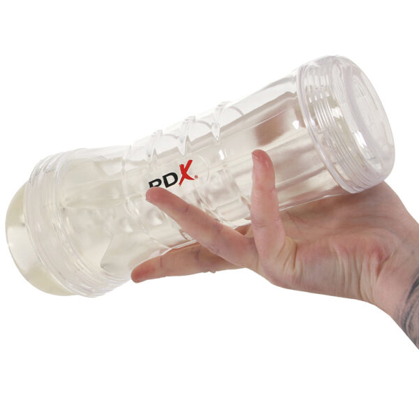 PDX Elite ViewTube Vac XXL Stroker with Hand Pump
