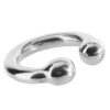 Stainless Steel 50mm Horseshoe Cock Ring
