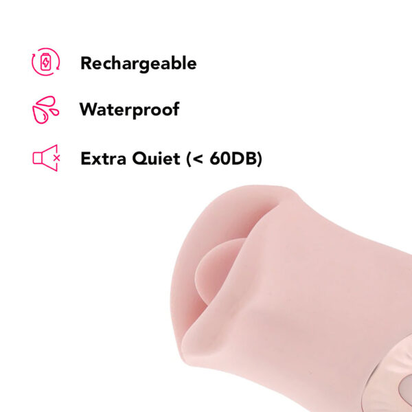 Loveline Kiss Dual Action Suction Vibe