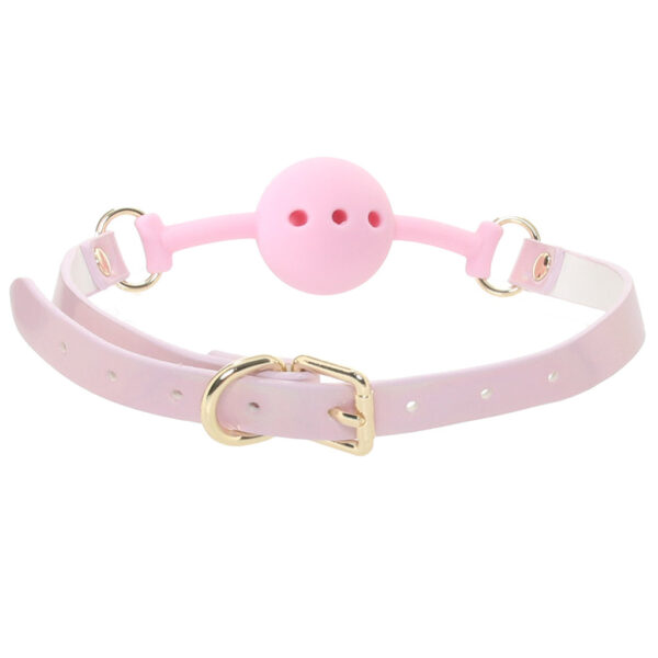 Ouch! Paris Collection Silicone Ball Gag in Pink