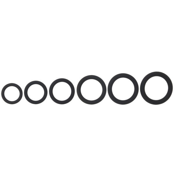 LEVELZ 6 Piece Classic Cock Ring Set