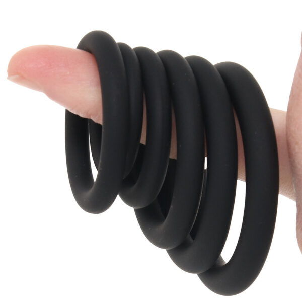 LEVELZ 6 Piece Classic Cock Ring Set