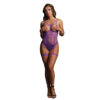 SHOTS-456484_3 Le Désir Open-Cup Purple Strappy Teddy