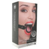 SHOTS-492425_6 Ouch! Silicone Rigid Ring Gag in Black
