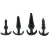 No.80 4-Piece Butt Plug Set