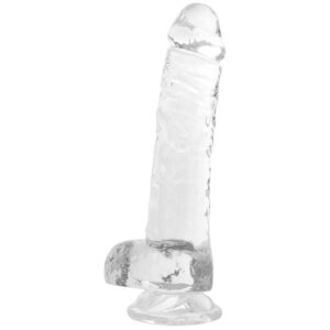 SHOTS-543226_1 RealRock 8 Inch Realistic Ballsy Dildo