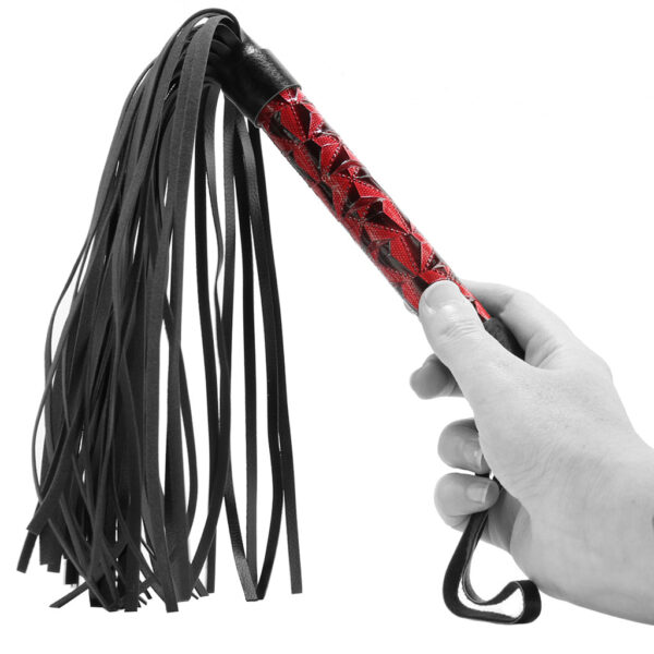 SHOTS-928696_4 Ouch! Luxury Whip in Burgundy