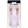 S&M Peaches 'n CreaMe Pearl Nipple Clamps