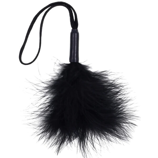 SS-102067_1 S&M Peaches 'n CreaMe Wrist Feather Ticker in Black