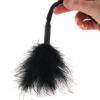 SS-102067_3 S&M Peaches 'n CreaMe Wrist Feather Ticker in Black
