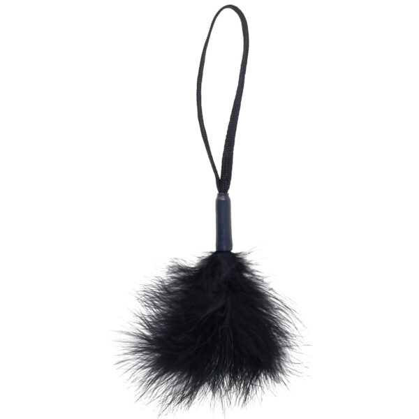 SS-102067_4 S&M Peaches 'n CreaMe Wrist Feather Ticker in Black