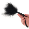 SS-102067_5 S&M Peaches 'n CreaMe Wrist Feather Ticker in Black