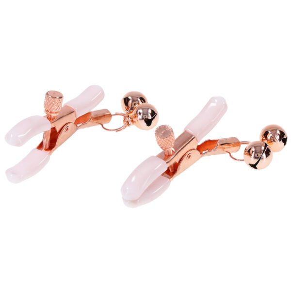 S&M Peaches 'n CreaMe Bell Nipple Clamps