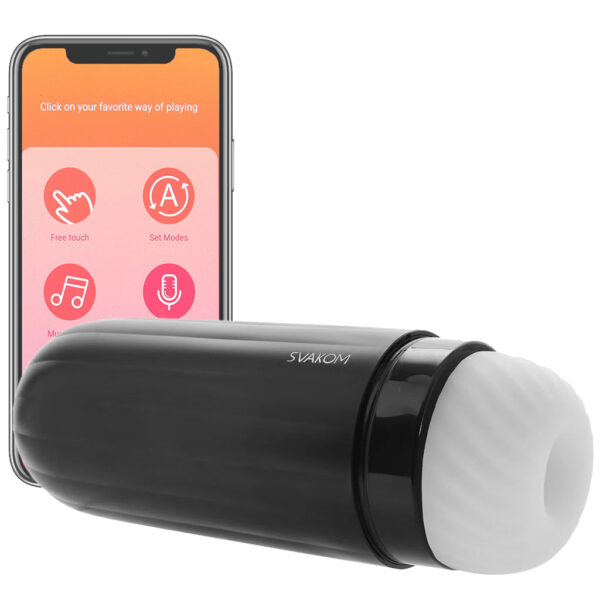 SVAK-127964_1 Sam Neo Interactive Suction & Vibration Masturbator
