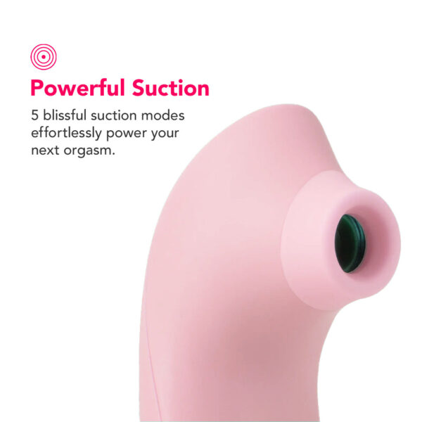Pulse Lite Neo Suction Stimulator with App in Pale Rosette