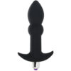 Perfect Vibrating Anal Plug in Black
