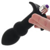 Perfect Vibrating Anal Plug in Black