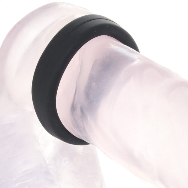 TT-002165_2 Soft Silicone C-Ring in Black