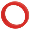 Soft Silicone C-Ring in Red