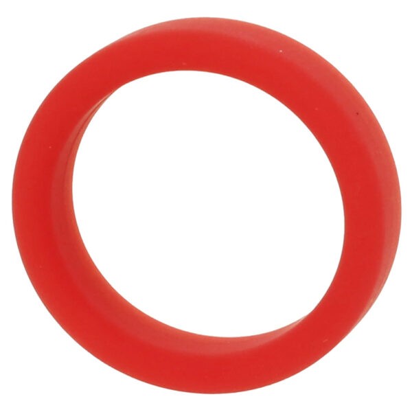 Soft Silicone C-Ring in Red