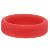 Soft Silicone C-Ring in Red