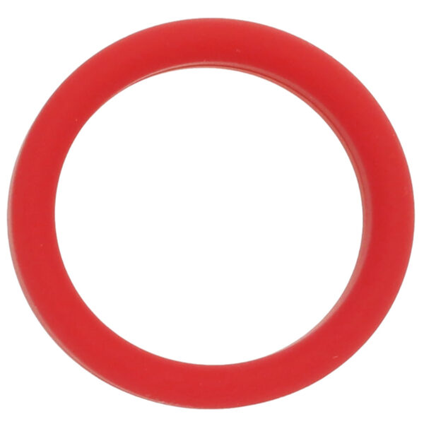 Soft Silicone C-Ring in Red