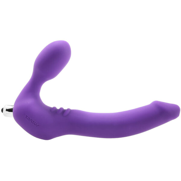 TT-847487_1 Strapless Original Double Vibrating Dildo in Violet