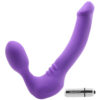 TT-847487_2 Strapless Original Double Vibrating Dildo in Violet