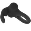 VEDO-511369_3 Frisky Bunny Vibrating Ring in Black Pearl