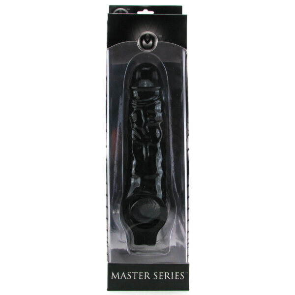 Master Series Mamba Cock Sheath in Black