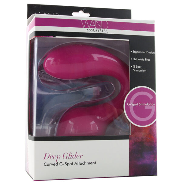 XR-009586_6 Wand Essentials Deep Glider Curved G-Spot Attachment