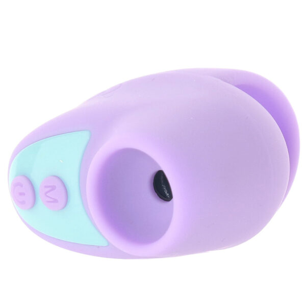 Shegasm Mini Silicone Clitoral Suction Vibe in Purple