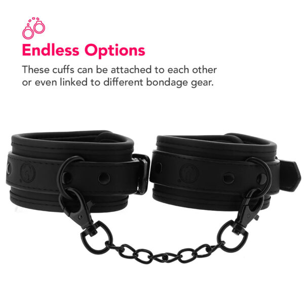 Master Series Kinky Comfort Wrist & Ankle Cuff Set