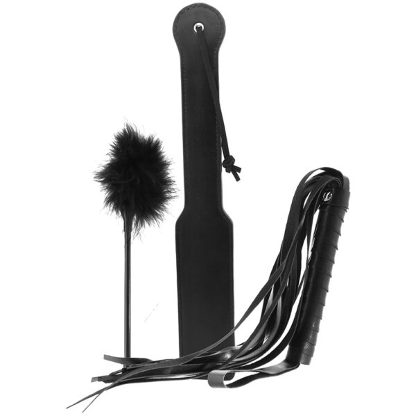 XR-048004_4 Master Series Hook Up 10 Piece Plush Bondage Set