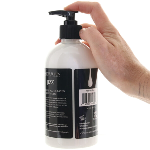 Master Series Jizz Unscented Lubricant 16oz in 16oz/488ml