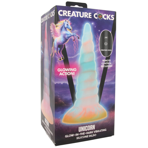 Creature Cocks Unicorn Glow-In-The-Dark Vibe