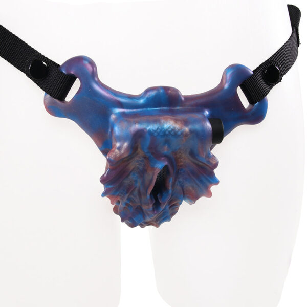Creature Cocks Siren Snatch Silicone Strap-On Vibe