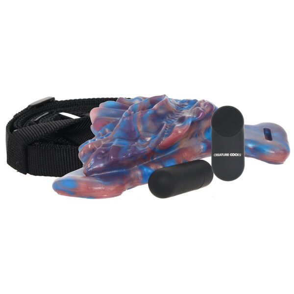 Creature Cocks Siren Snatch Silicone Strap-On Vibe