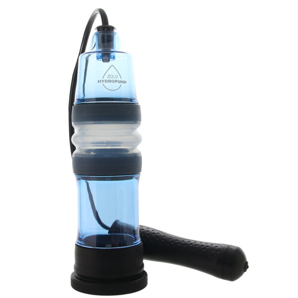 ZOLO-013968_1 Zolo AquaPump Compact Auto Penis Pump in Blue
