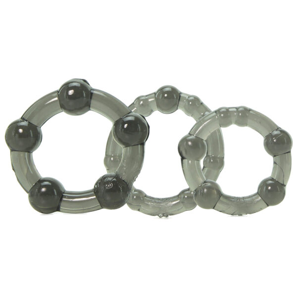 PinkCherry Island Rings Cock Rings in Smoke