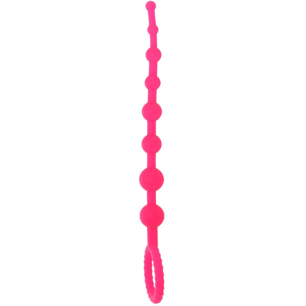 ZPC-000177_3 PinkCherry Graduated Anal Beads in Pink