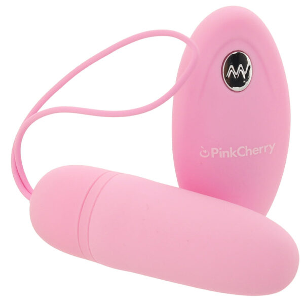 ZPC-000542_1 PinkCherry Silicone Remote Bullet Vibe