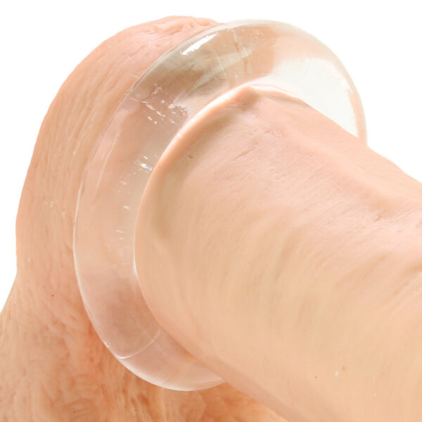 PinkCherry Rockstar Cock Ring in Clear