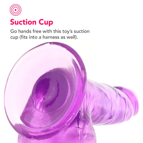 ZPC-001662_5 PinkCherry 6 Inch Purple Dildo