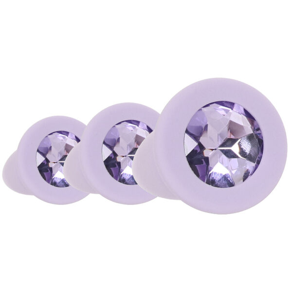 PinkCherry Mild To Wild Jeweled Anal Trainer Kit