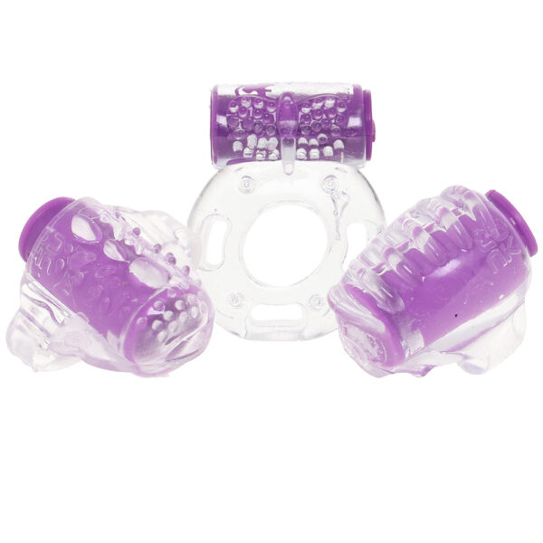 ZPC-017433_1 PinkCherry Master Trio Vibrating Rings Set