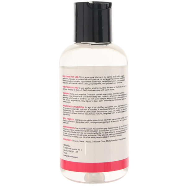PinkCherry Water Based Anal Lubricant in 4.5oz/133ml